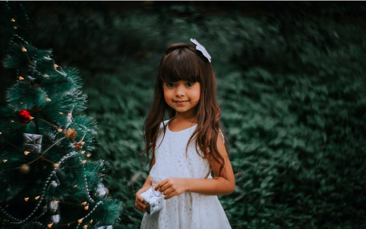 The Magic of the Christmas Tree: Sparkling Lights, Snowflakes, and Family Time