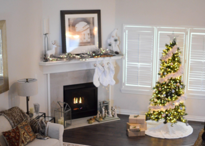 Stunning Christmas Trees Artificial: Flocking, Orange Theme Baby Shower, and Gift-Giving